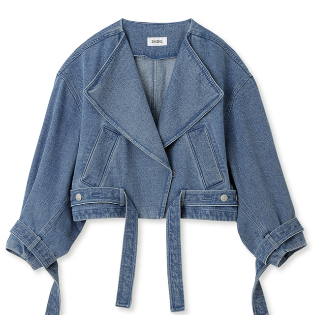 即日発送 snidel スナイデル Sustainableショートブルゾン 23ss