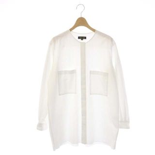 ドゥロワー(Drawer)のドゥロワー embroidered lace no collar shirt(シャツ/ブラウス(長袖/七分))