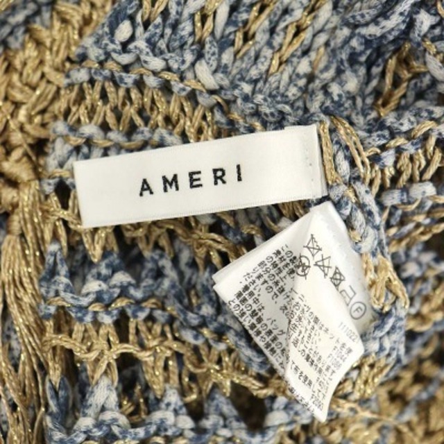 Ameri VINTAGE(アメリヴィンテージ)のアメリヴィンテージ アメリ SPRAY MIX FRINGE KNIT ニット レディースのトップス(ニット/セーター)の商品写真