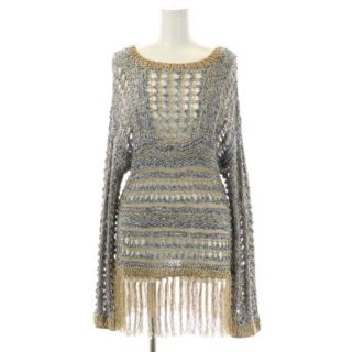 アメリヴィンテージ(Ameri VINTAGE)のアメリヴィンテージ アメリ SPRAY MIX FRINGE KNIT ニット(ニット/セーター)