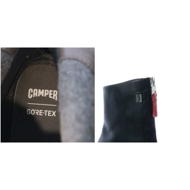 CAMPER(カンペール)のカンペール ビートル ゴアテックス ブーツ 38 黒 K400240-001 レディースの靴/シューズ(ブーツ)の商品写真