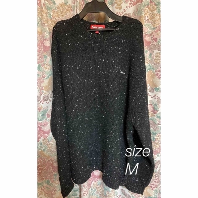 Supreme Small Box Speckle Sweater Black JlWie5EKq6 - www