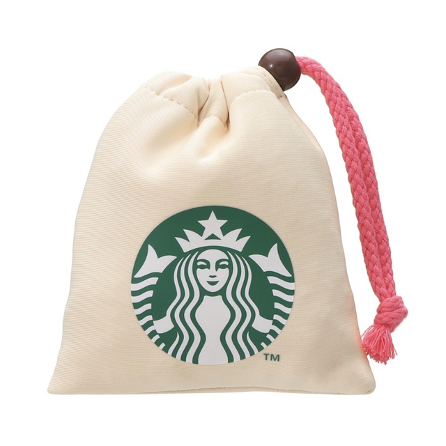 Starbucks Coffee(スターバックスコーヒー)の※ 巾着のみ　※バレンタイン2023スターバックスミニカップギフト エンタメ/ホビーのコレクション(その他)の商品写真