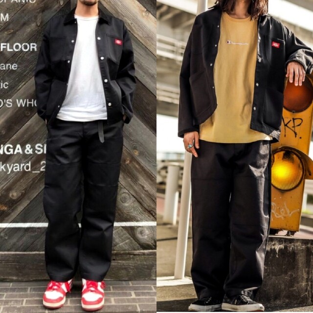 Dickies(ディッキーズ)の新品未使用 ディッキーズ USモデル ダブルニー BK W30×L30 ブラック メンズのパンツ(ワークパンツ/カーゴパンツ)の商品写真