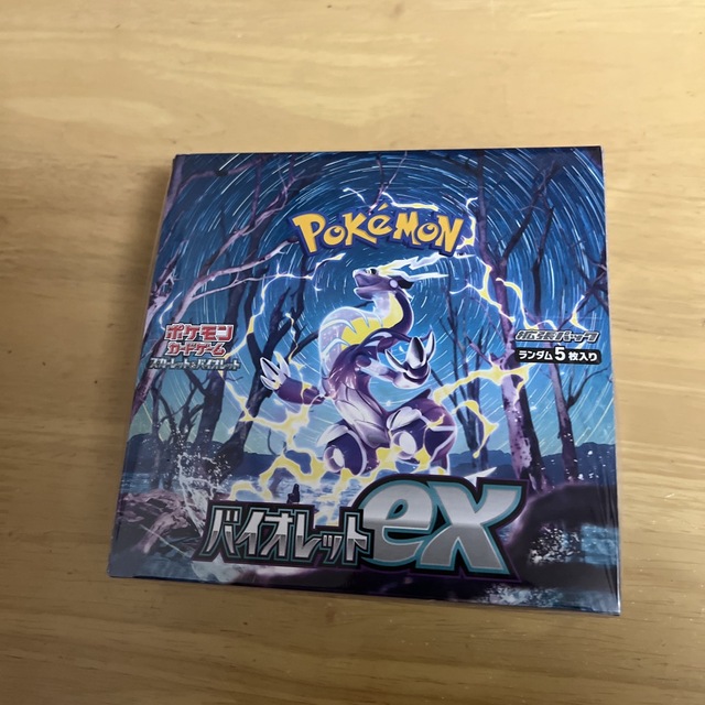 新入荷 ポケモンカードバイオレットex Box/デッキ/パック