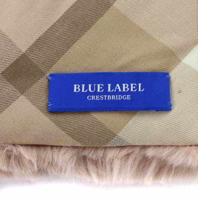 新品　BLUE LABEL CRESTBRIDGE フェイクファーティペット