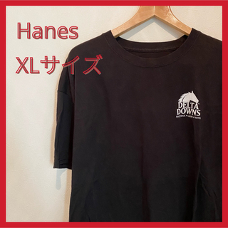 ヘインズ(Hanes)の《Hanes》半袖Tシャツ  XLサイズ 前面プリント(Tシャツ/カットソー(半袖/袖なし))