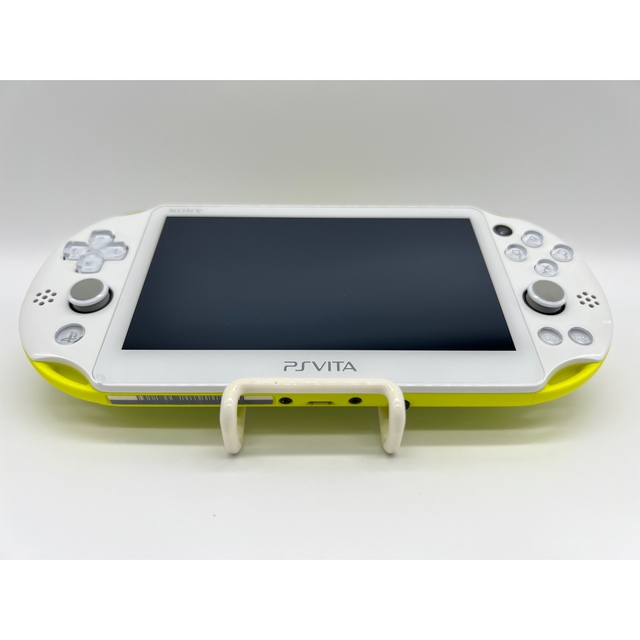 【完品・美品】PS Vita PCH-2000 ライムグリーン ホワイト 本体