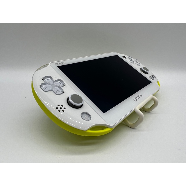 【完品・美品】PS Vita PCH-2000 ライムグリーン ホワイト 本体