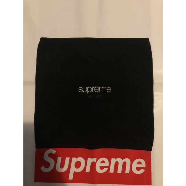 supreme Polartec Fleece Neck Gaiter 黒 | フリマアプリ ラクマ