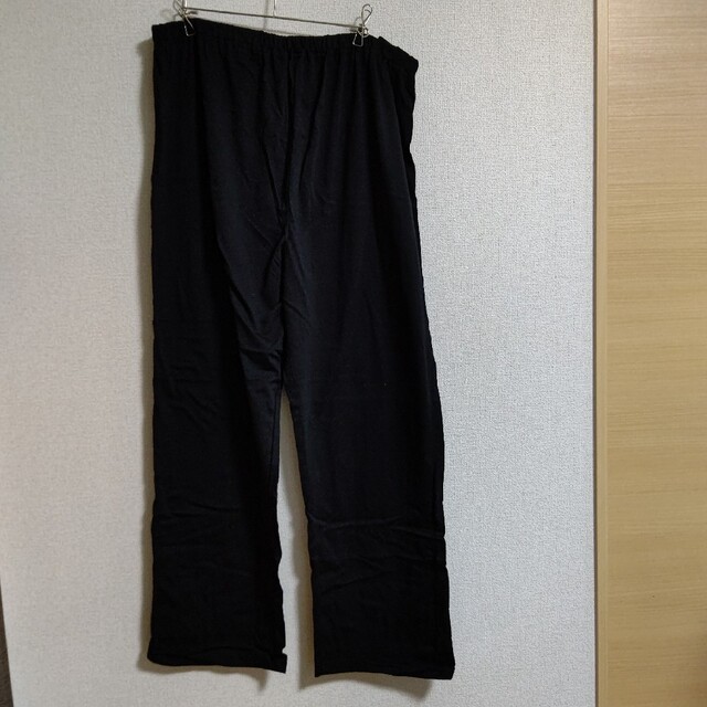 INUJIRUSHI(イヌジルシホンポ)のマタニティパジャマ パンツ付 LLサイズ  ブラック キッズ/ベビー/マタニティのマタニティ(マタニティパジャマ)の商品写真