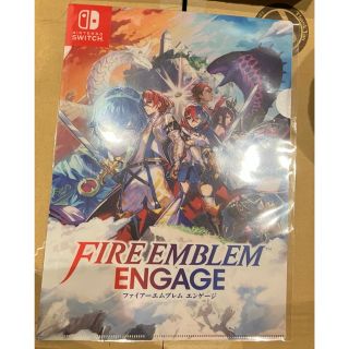 ニンテンドースイッチ(Nintendo Switch)の①ファイアーエムブレムエンゲージ　クリアファイル　ビックカメラ特典　未開封(クリアファイル)