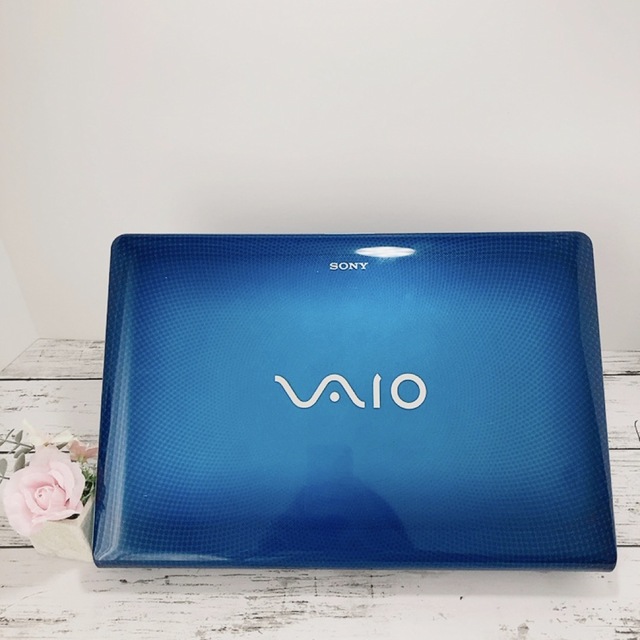 ✨激レアブルー✨VAIO✨WebカメラでzoomOK✨SONYノートパソコン