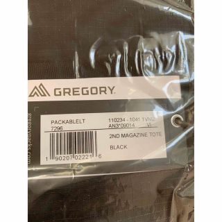 Gregory - グレゴリー×2nd オリジナル Nトートパックの通販 by みや