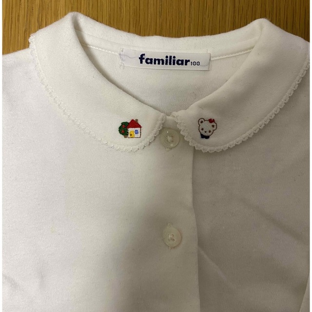 familiar(ファミリア)のfamiliar 100 ブラウス・ベスト キッズ/ベビー/マタニティのキッズ服女の子用(90cm~)(ブラウス)の商品写真