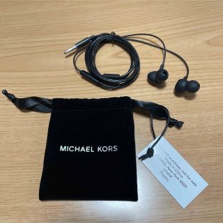 マイケルコース(Michael Kors)のマイケルコース　イヤホン　ノベルティ(ヘッドフォン/イヤフォン)