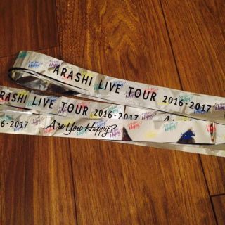 ジャニーズ(Johnny's)の嵐 銀テープ LIVE TOUR2016-2017(アイドルグッズ)