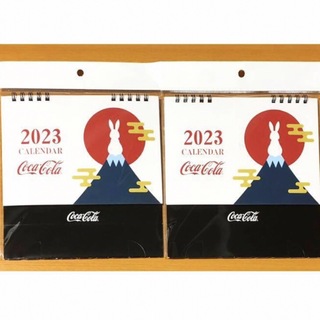 コカコーラ(コカ・コーラ)のコカコーラ 卓上カレンダー 2023年(ノベルティグッズ)