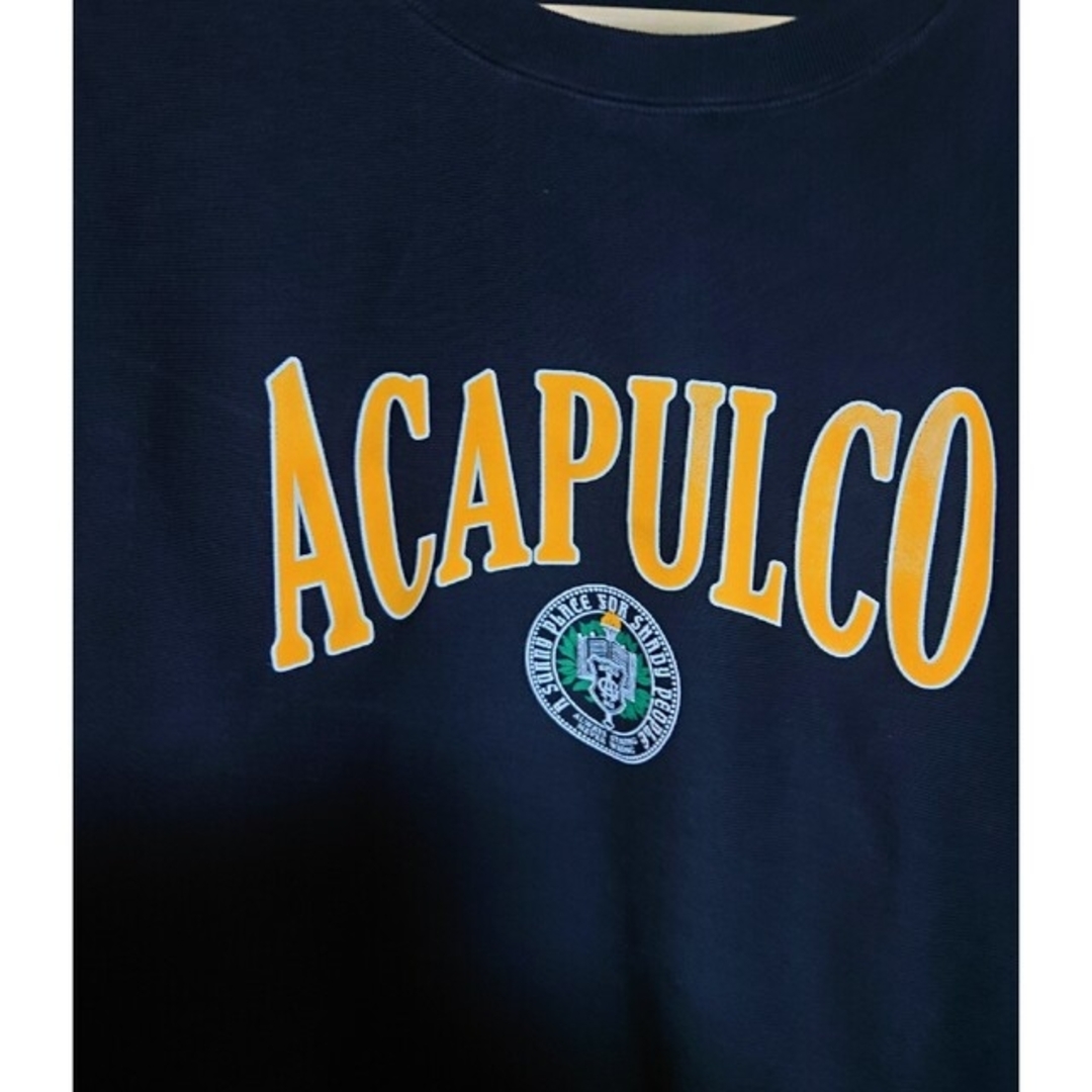 ACAPULCO GOLD裏起毛スウェットトレーナー