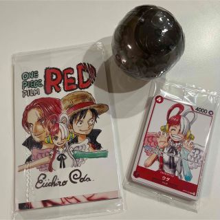 ワンピース(ONE PIECE)のワンピースRED 入場者特典　スペシャルカード　ワンピの実　ポストカード　3種類(カード)