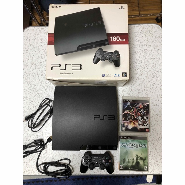 PlayStation3本体　ソフト2本セット