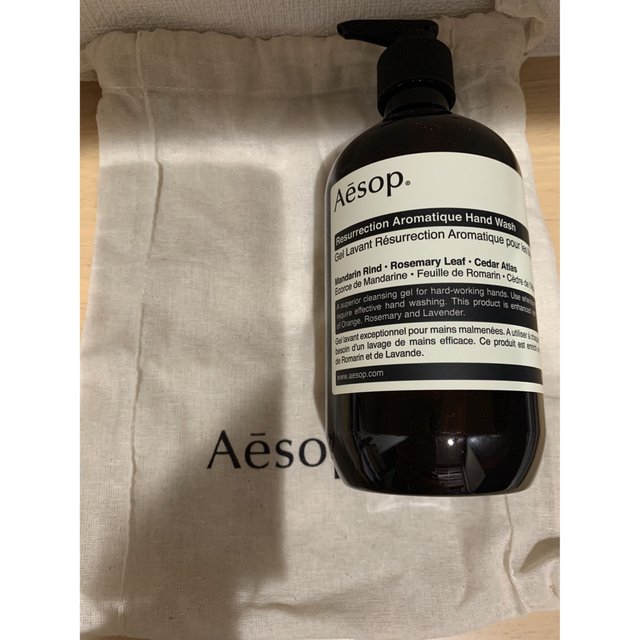 Aesop(イソップ)の【新品＆巾着あり】Aesop ハンドウォッシュ　500ml コスメ/美容のボディケア(ボディソープ/石鹸)の商品写真