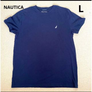 ノーティカ(NAUTICA)のNAUTICA 半袖Tシャツ　紺色　L(Tシャツ/カットソー(半袖/袖なし))