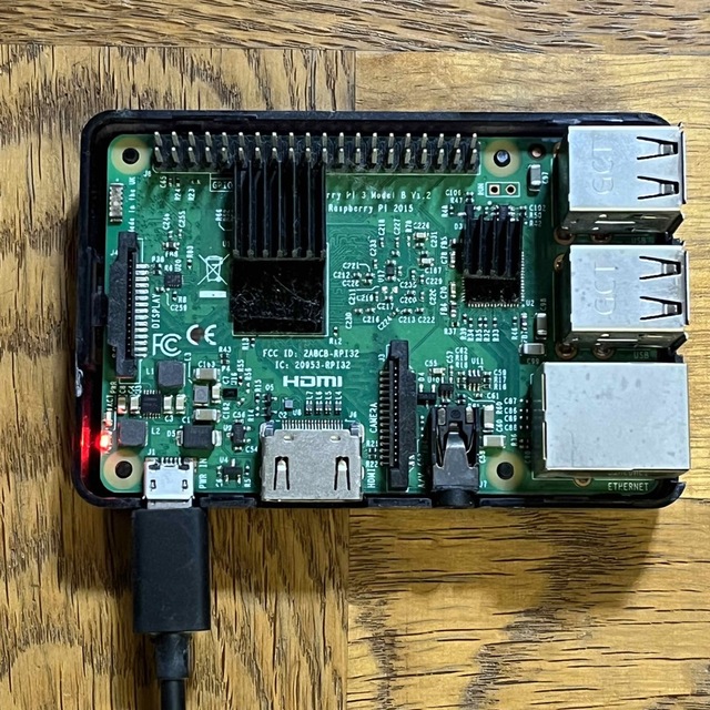 Raspberry Pi3 Model B 電源アダプタ ケーブル　セット 2