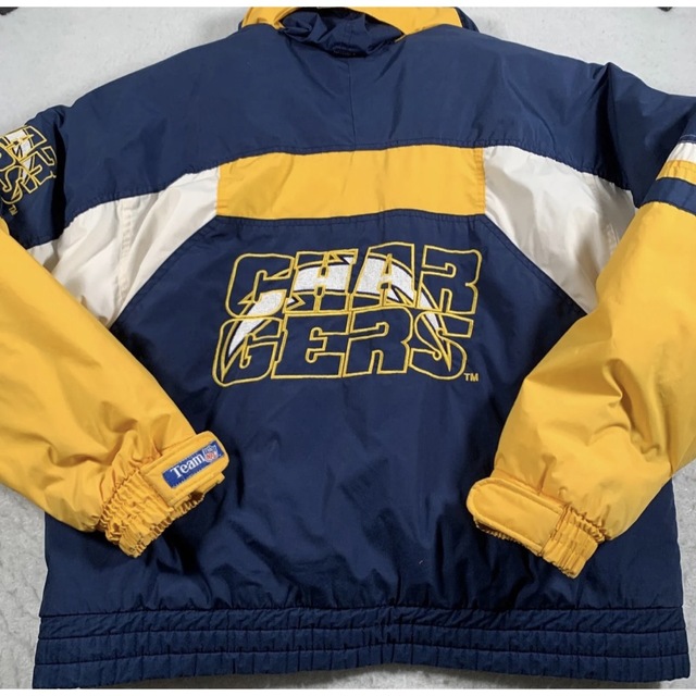 NFL 90s vintage chargers ダウンジャケット