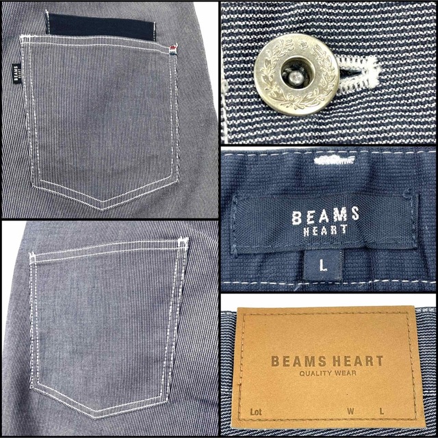 BEAMS(ビームス)のBEAMS HEART ビームスハート スリムストレート ストレッチ 84cm メンズのパンツ(デニム/ジーンズ)の商品写真