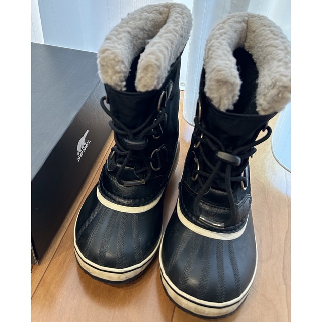 ソレル SOREL キッズ スノーブーツ  ブラック21CM