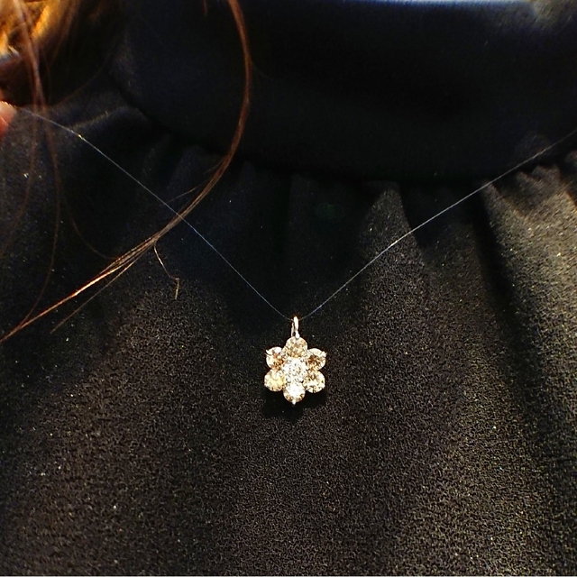 【国内正規総代理店アイテム】 ブラウン ダイヤモンド 1.5ct✨ネックレス トップ K18WG ダイヤ 一粒 ネックレス