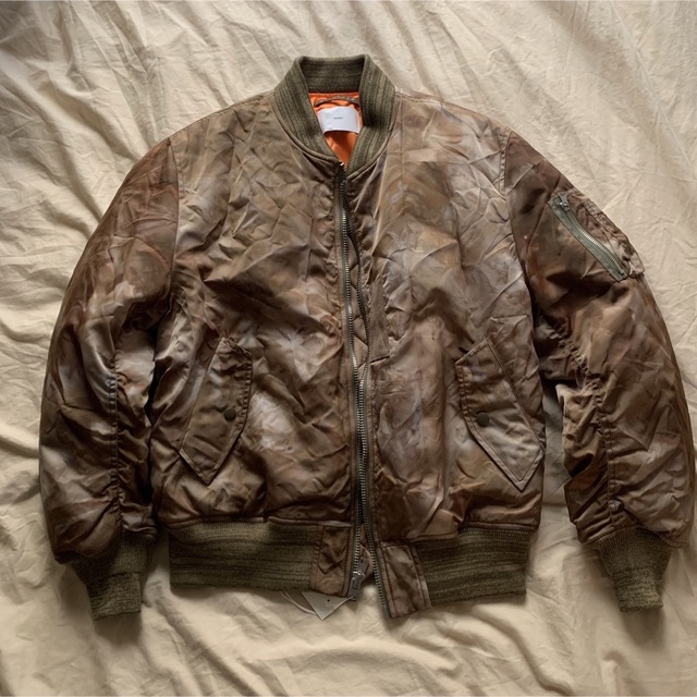 SUGARHILL 22aw POUR CAMO MA-1 - ブルゾン