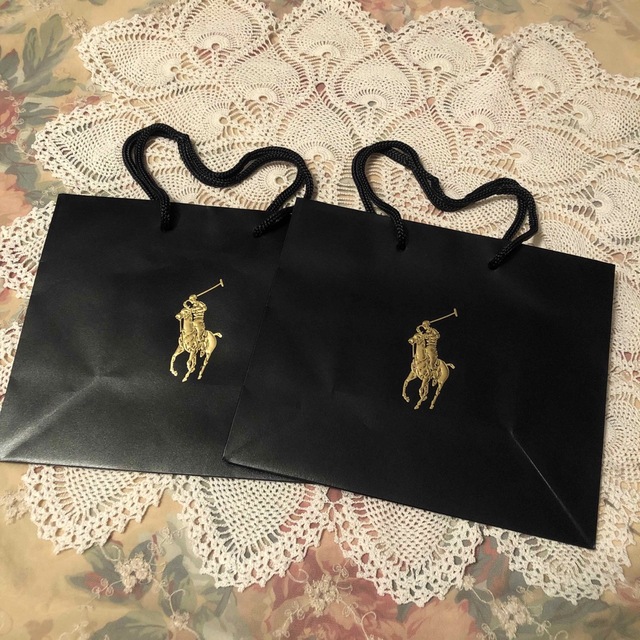 Ralph Lauren(ラルフローレン)のラルフローレン  紙袋　ショップ袋　ショッパー レディースのバッグ(ショップ袋)の商品写真