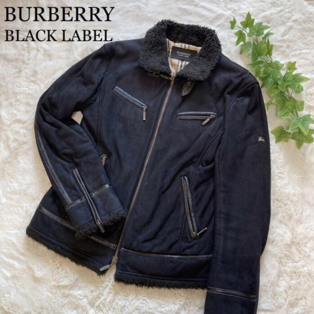 BURBERRY BLACK LABEL - バーバリーブルーレーベル フェイクレザー