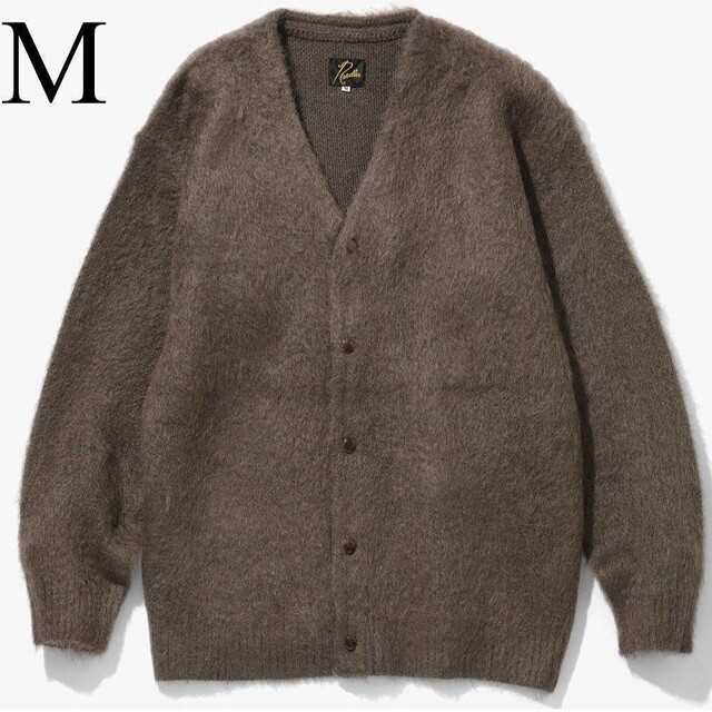 NEEDLES MOHAIR CARDIGAN モヘアカーディガン ニットM 大人も着やすいシンプル