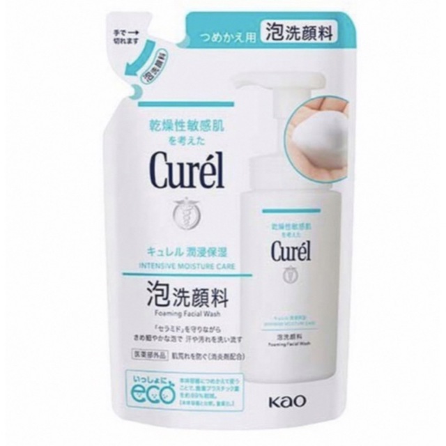 Curel(キュレル)のキュレル 泡洗顔料 130ml×２パック 新品  エンタメ/ホビーのコレクション(その他)の商品写真