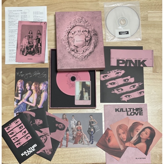 BLACKPINKアルバム kill this love リサ トレカ ぎす セット BLACKPINKアルバム kill this love リサ トレカ ぎす セット