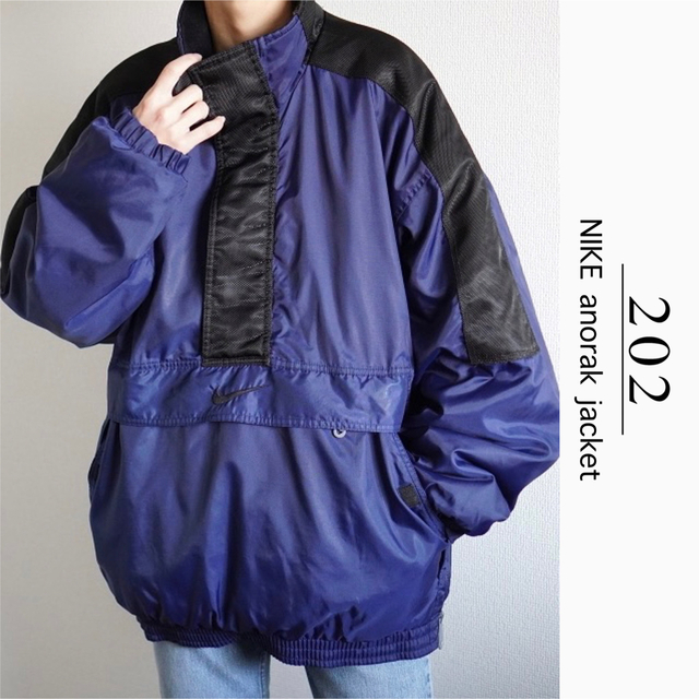 スタンドカラーナイロンコート 古着 vintage-