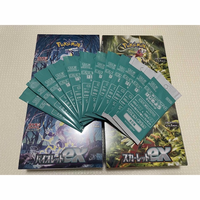 4BOX ポケモンカード スカーレット＆バイオレットexシュリンク付