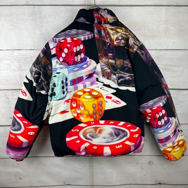 定価以下！Supreme casino down jacket  カジノダウン