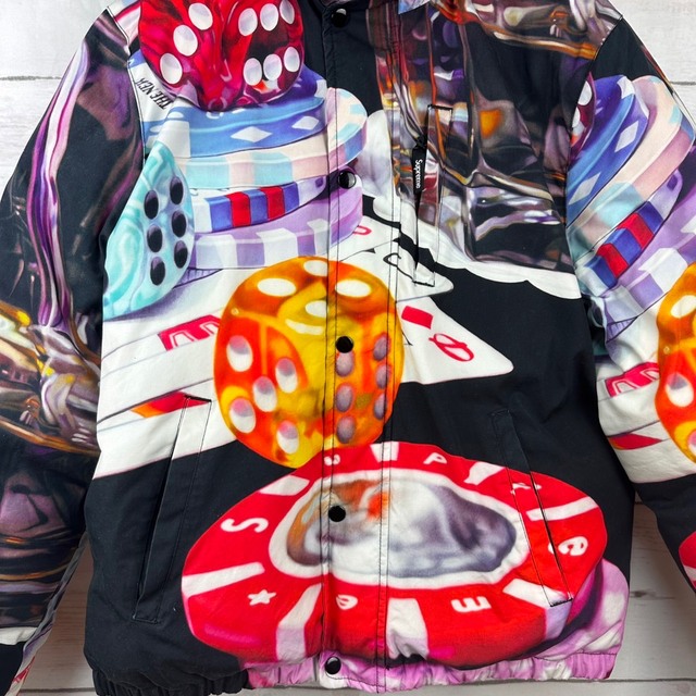 定価以下！Supreme casino down jacket  カジノダウン