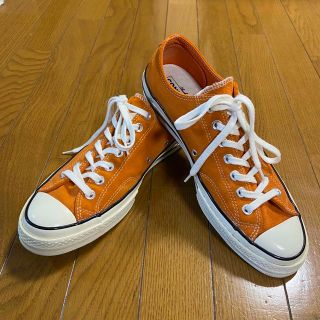 コンバース(CONVERSE)のconverse Ct70 オレンジスエード　28センチ　２回着用(スニーカー)