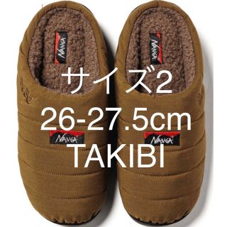 ナンガ(NANGA)の新品　コヨーテ　NANGA×SUBU TAKIBIナンガ×スブ　タキビ　サイズ2(サンダル)