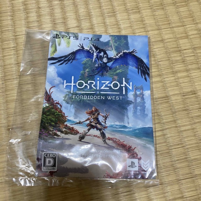 PlayStation(プレイステーション)のホライゾン　ダウンロードコード　小冊子 エンタメ/ホビーのゲームソフト/ゲーム機本体(家庭用ゲームソフト)の商品写真