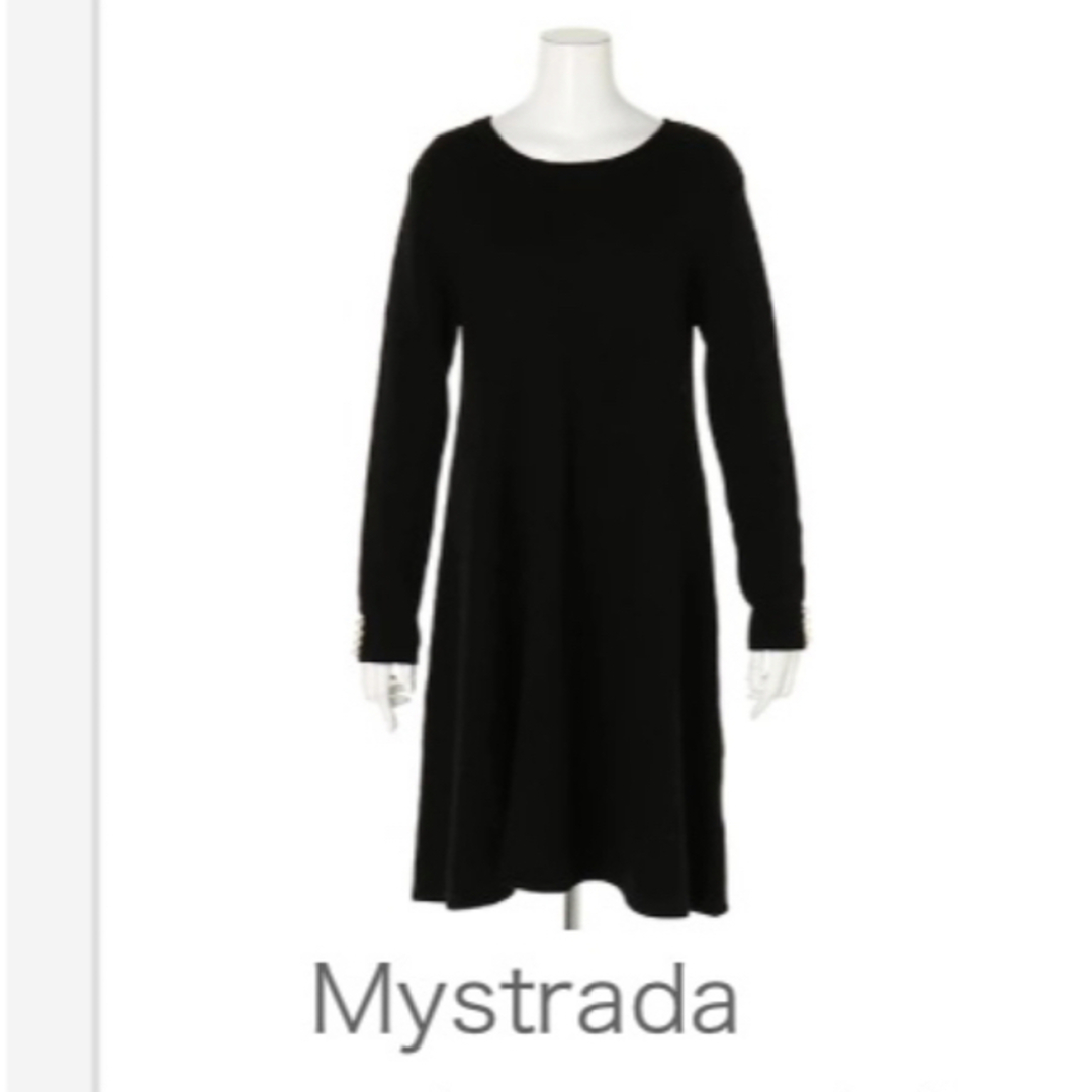 Mystrada(マイストラーダ)のMystrada フレアミニワンピース レディースのワンピース(ミニワンピース)の商品写真