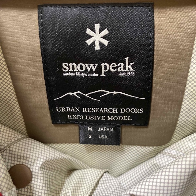 Snow Peak(スノーピーク)のキムザレス様専用 メンズのジャケット/アウター(ポンチョ)の商品写真