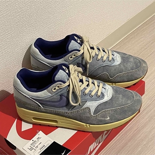 新品未使用NIKEエアマックス1プレミアム dirty denim 27センチ