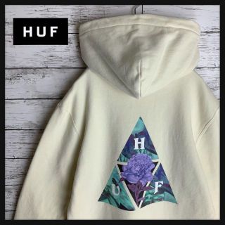 【即完売モデル】HUF ハフ両面　スリーブロゴ　パーカー　希少デザイン 36