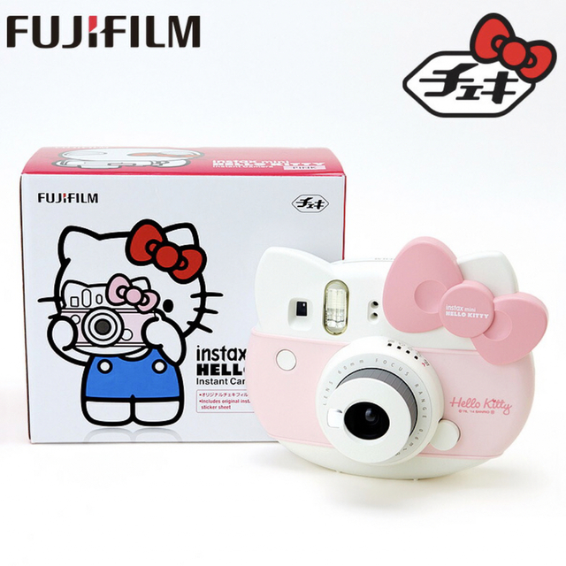 ハローキティ 富士フイルム インスタントカメラ「チェキ instax mini」